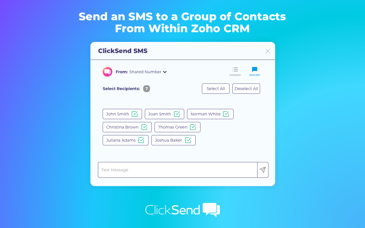 SMS Ordering and Delivery Notifications - ClickSend United States