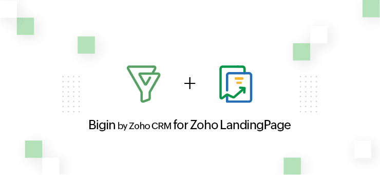 Bigin by Zoho CRM for Zoho LandingPage icon