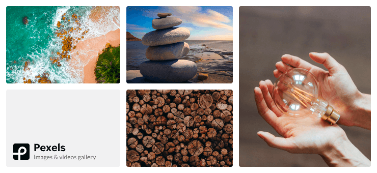 Pexels Images and Videos For Zoho Show icon
