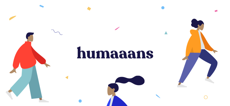 Humaaans illustrations for Zoho Show icon